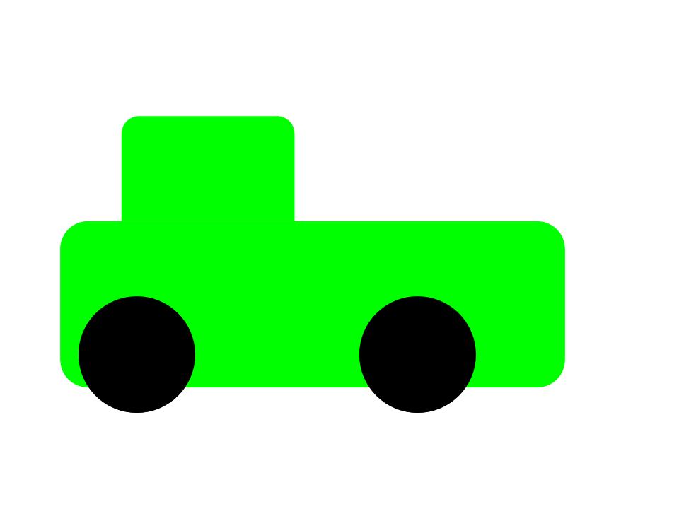 green pickup